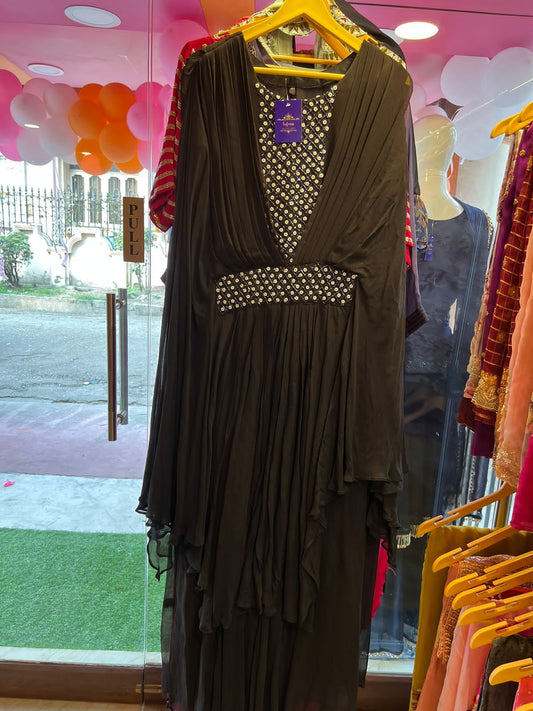 Black beautiful kaftan dress