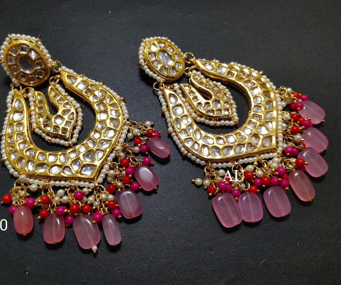 Pahal Kundan earrings