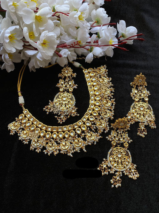 Kavi Kundan bridal set