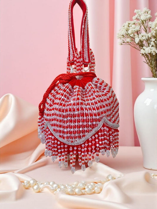 Dual shaded potli handmade potli designer inspired potlis