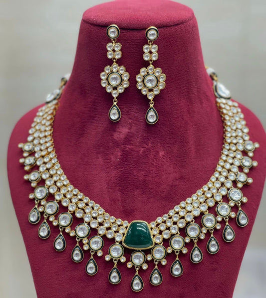 Lobano Kundan necklace set Indian necklace set