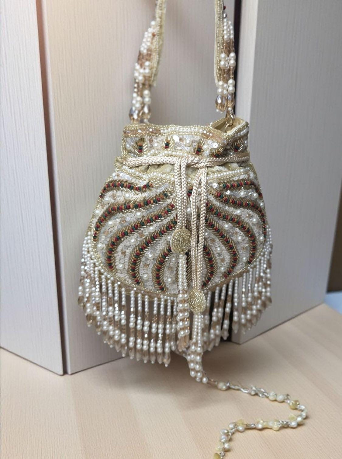 Handmade potlis wedding potlis bridal potlis clutch bag handbags purse