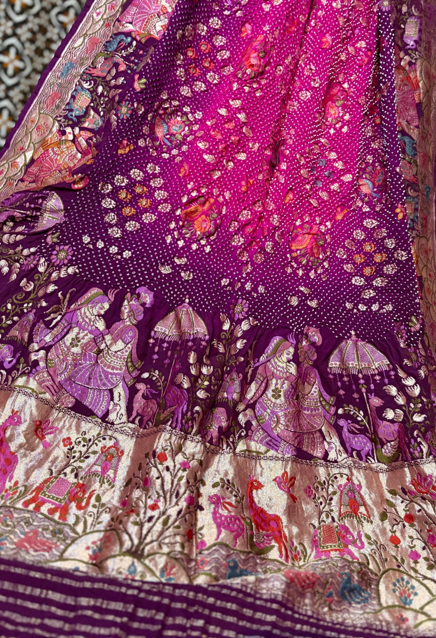 Rai bandhej dupatta Indian dupatta traditional dupattas