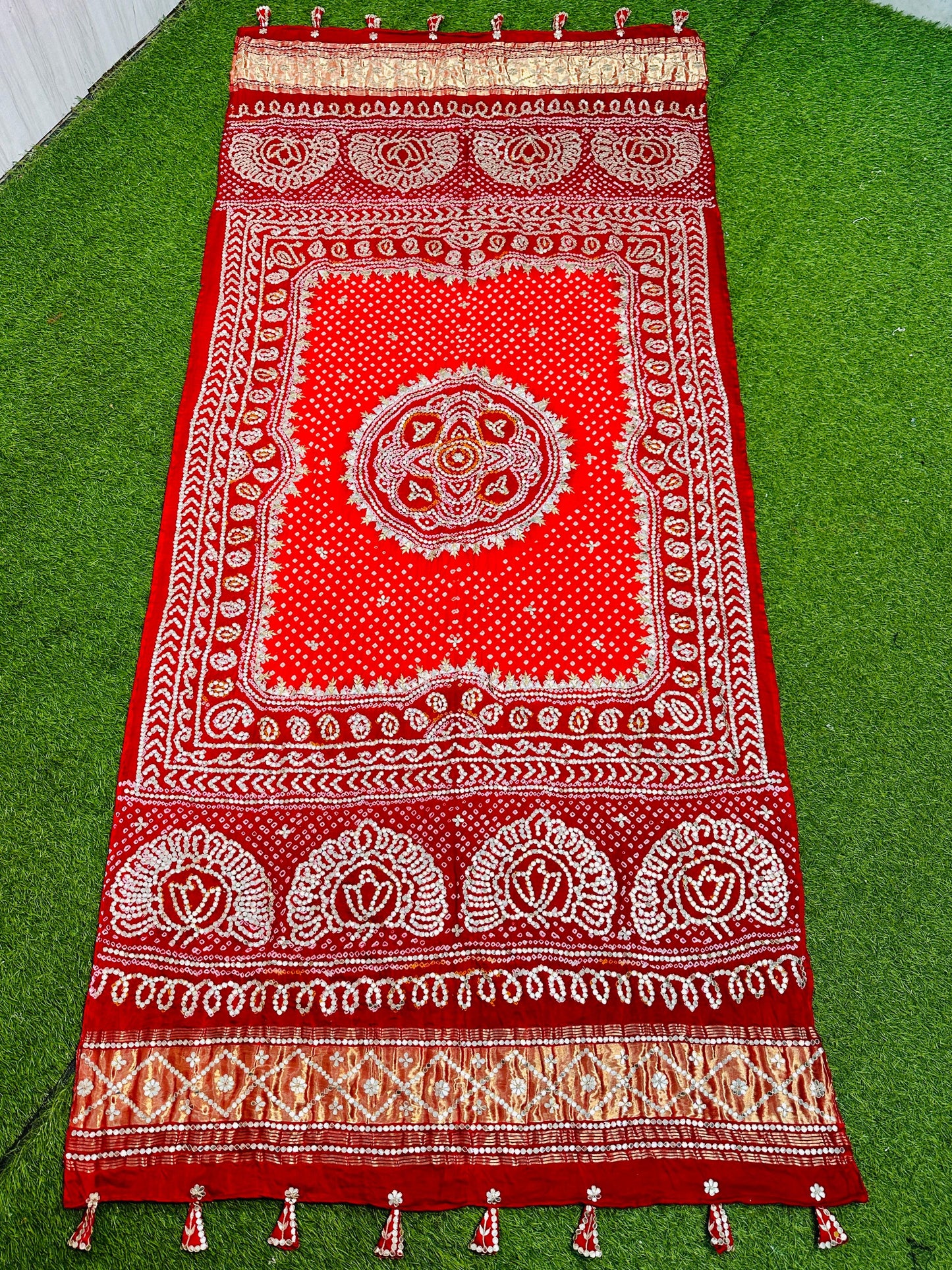 Bandhani dupatta gajji silk dupatta traditional dupatta