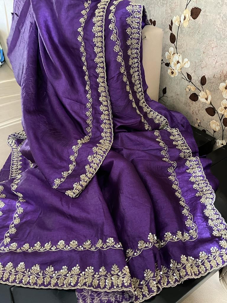 Binisha tussar handmade sarees