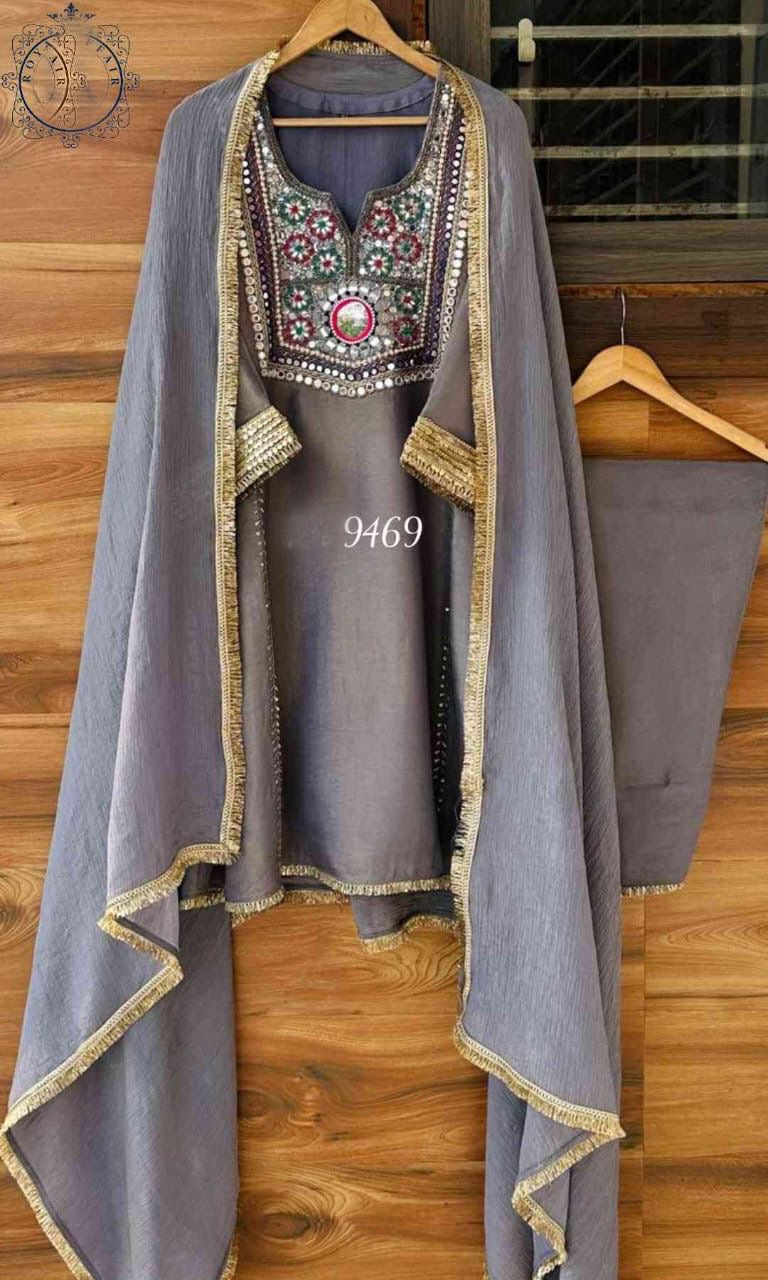 Hand Embroidered Salwar Suit Partywear dress Women Clothing