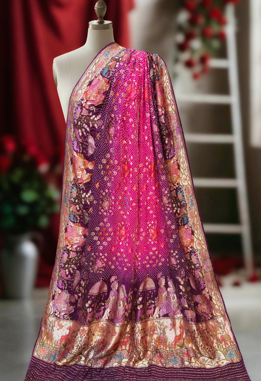 Rai bandhej dupatta Indian dupatta traditional dupattas