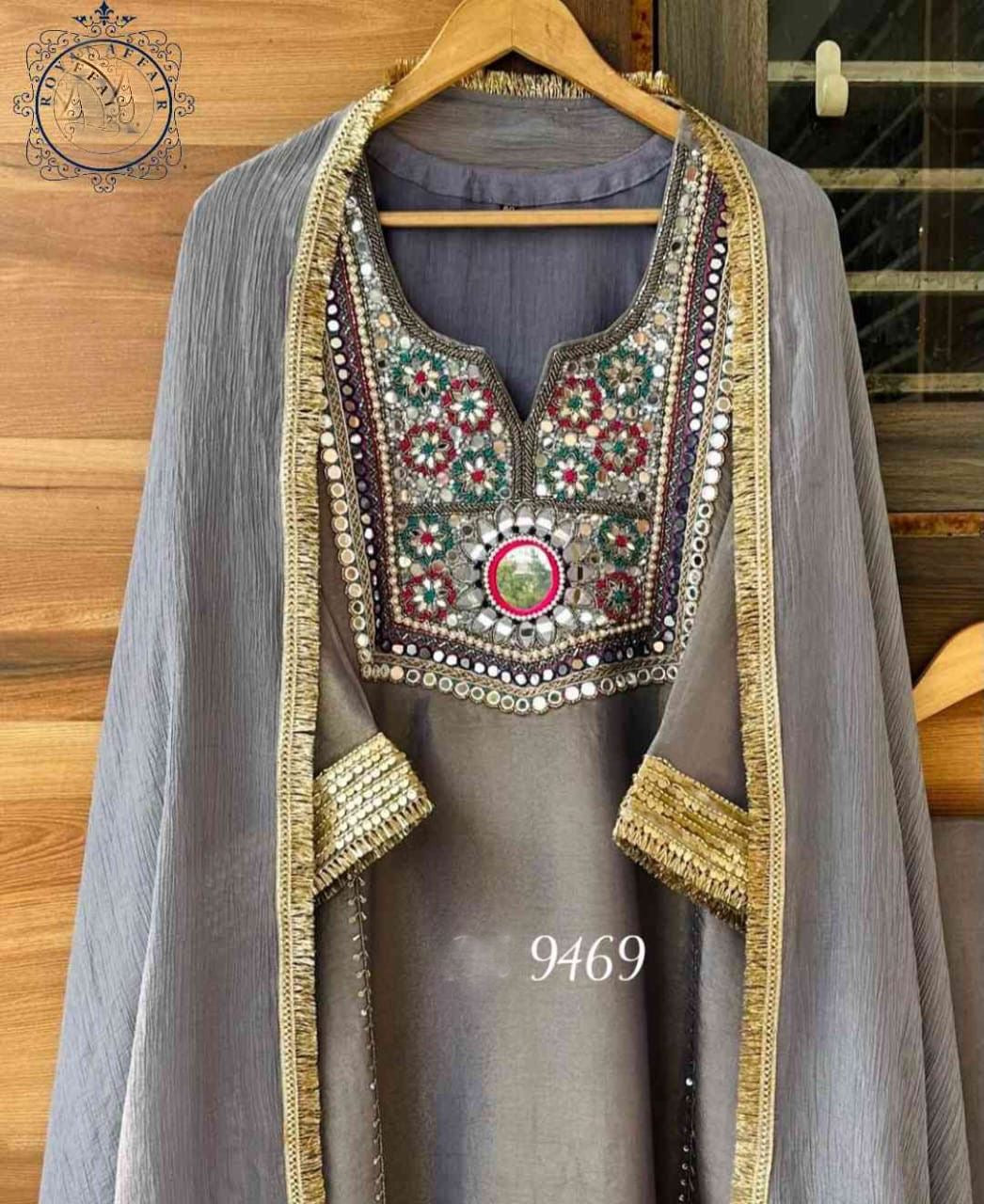 Hand Embroidered Salwar Suit Partywear dress Women Clothing
