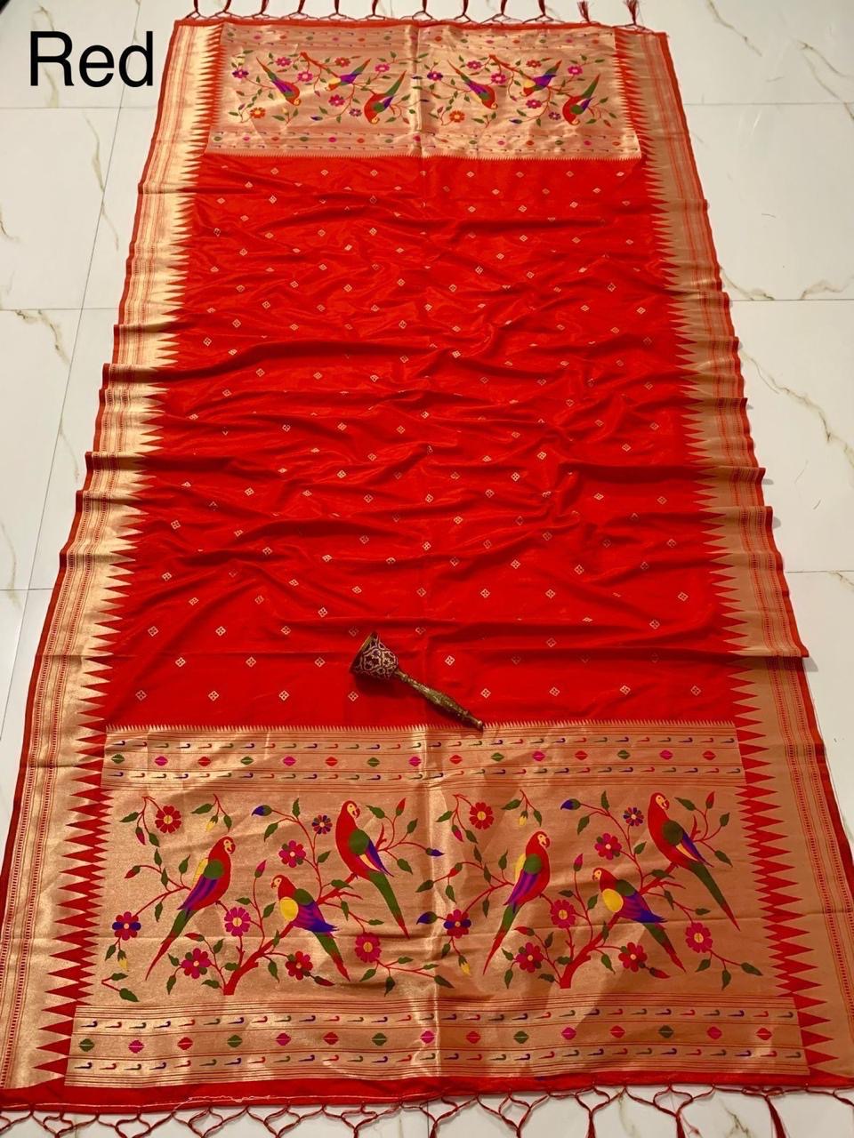 Pavika Paithani inspired dupatta