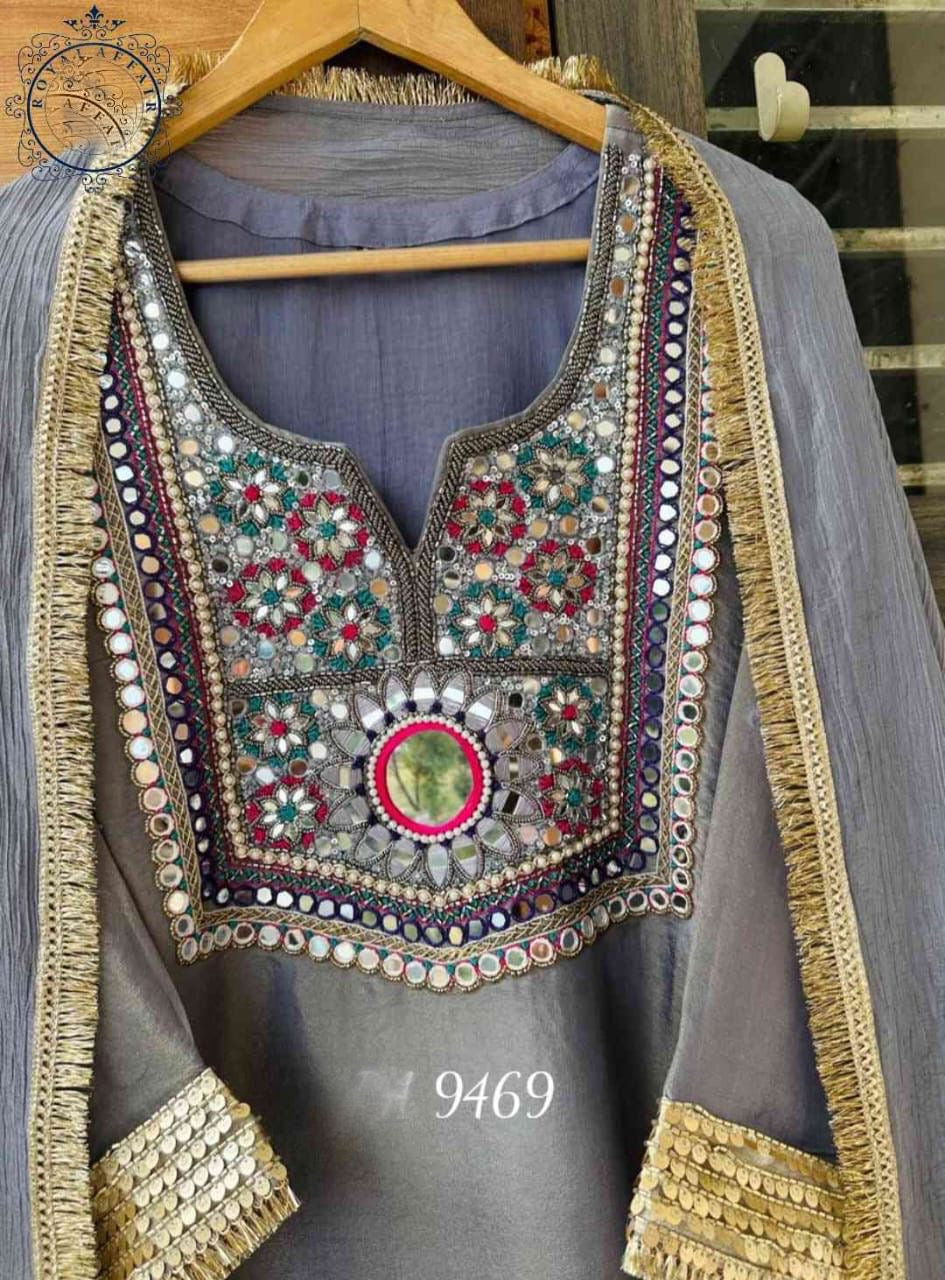 Hand Embroidered Salwar Suit Partywear dress Women Clothing