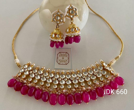 Lomaz pacchi kundan Necklace Set Women Jewelery