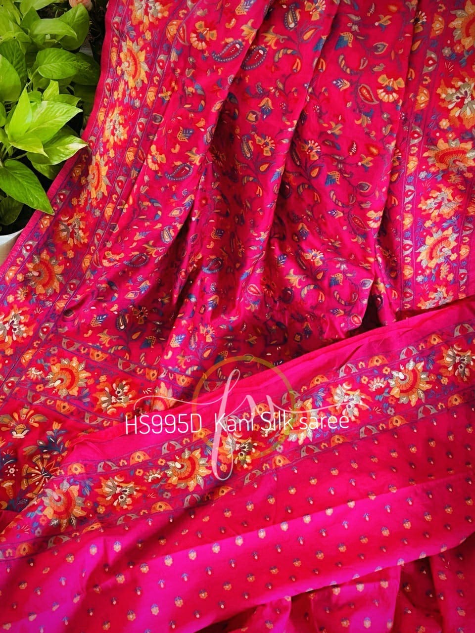 Traditional Kani Silk Saree Indian Sari