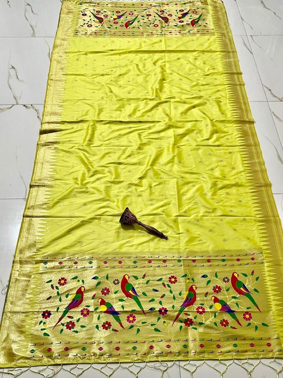 Pavika Paithani inspired dupatta