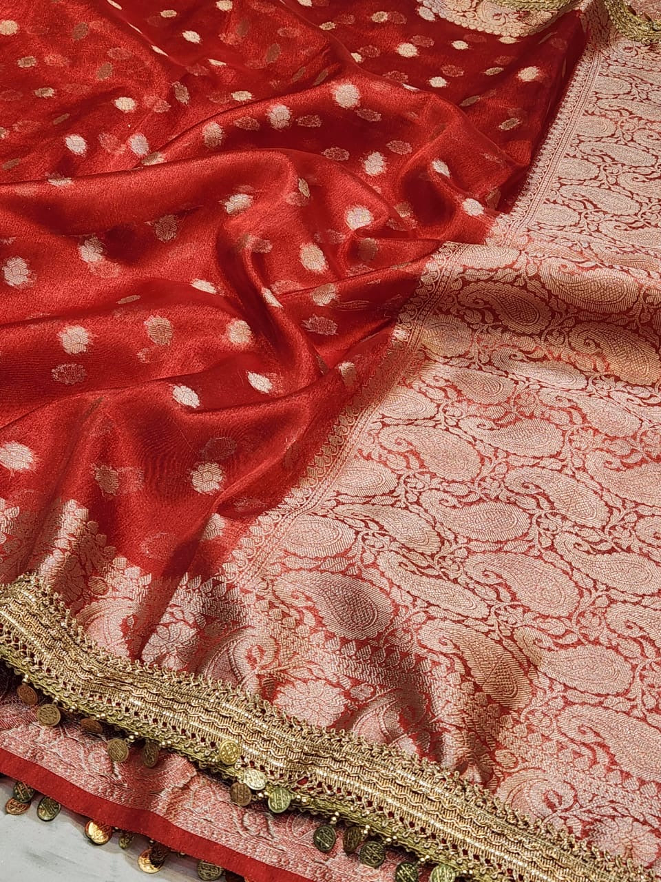 Tissue silk saree Indian wedding saree designer sarees