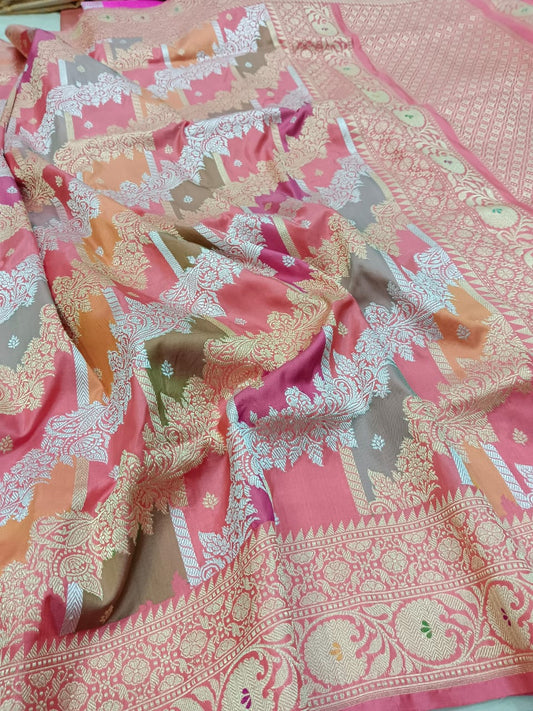 Rangkat handloom silk indian sarees