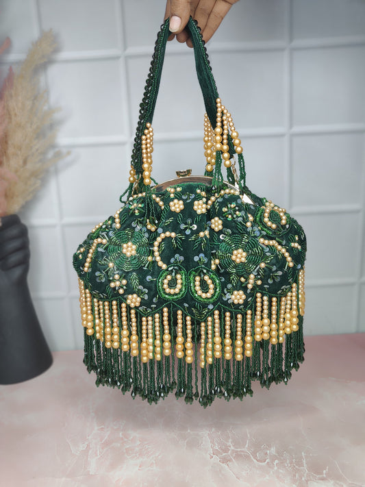 Half framed clutch bag wedding clutch bag Partywear bag