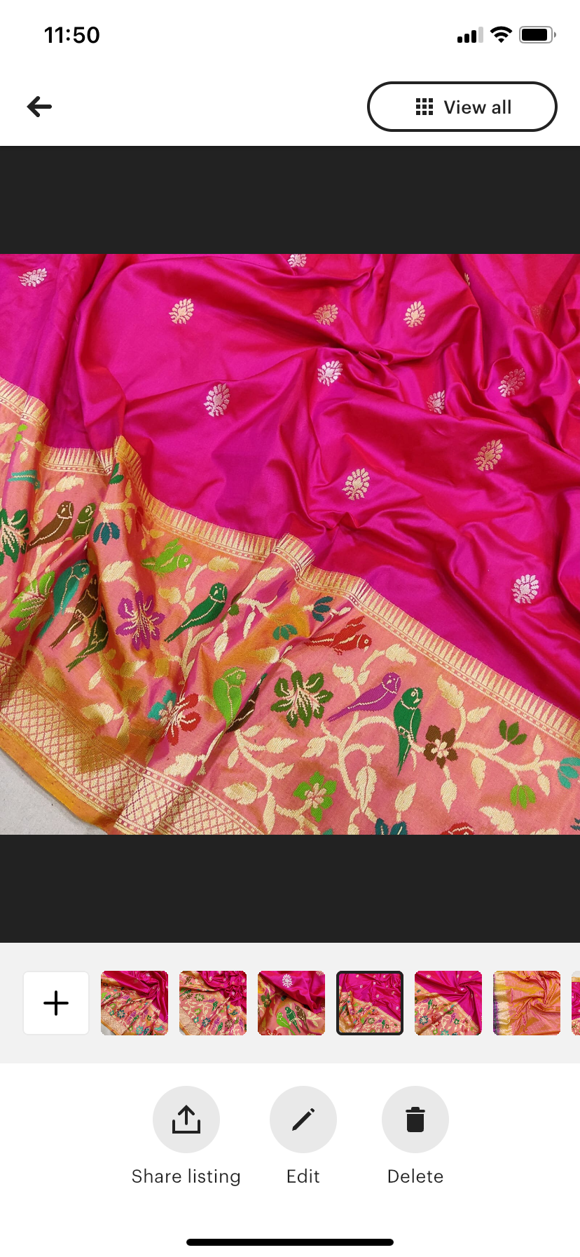 Exclusive Pink Katan Handwoven Zari Sarees Women Sari