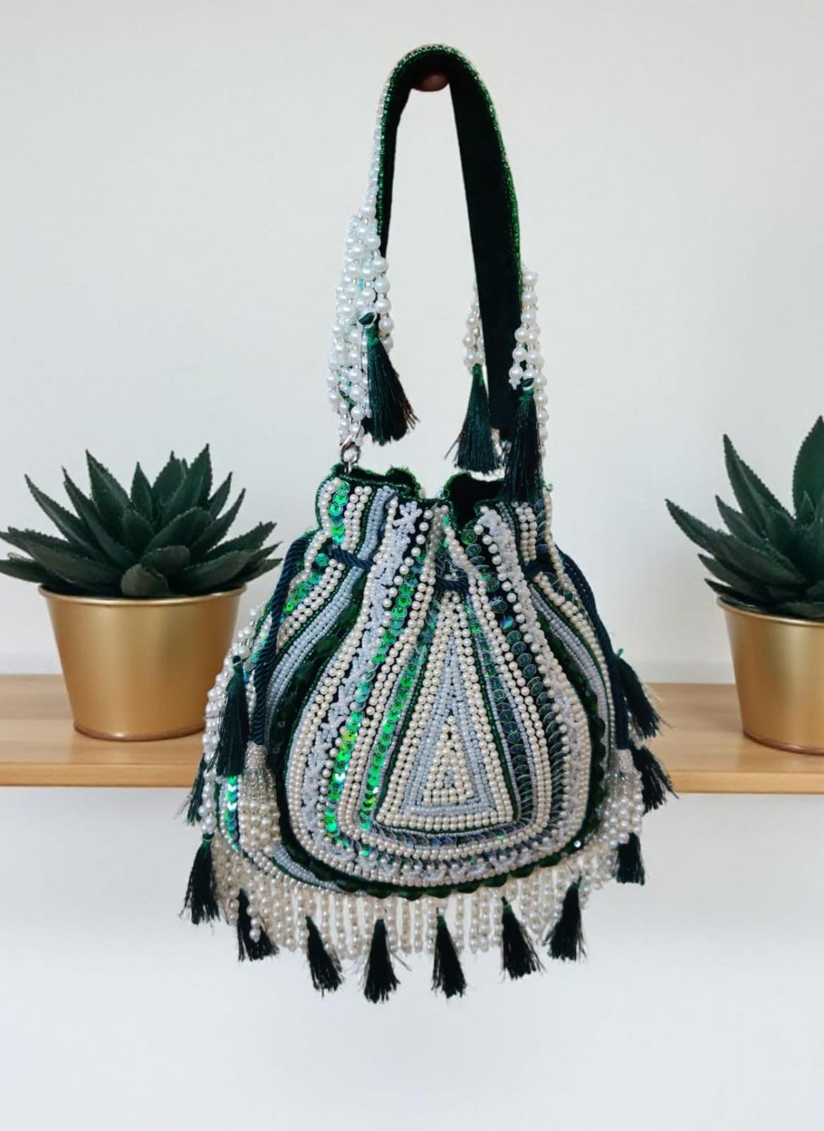 Helena designer potli wedding potli Partywear clutches purse