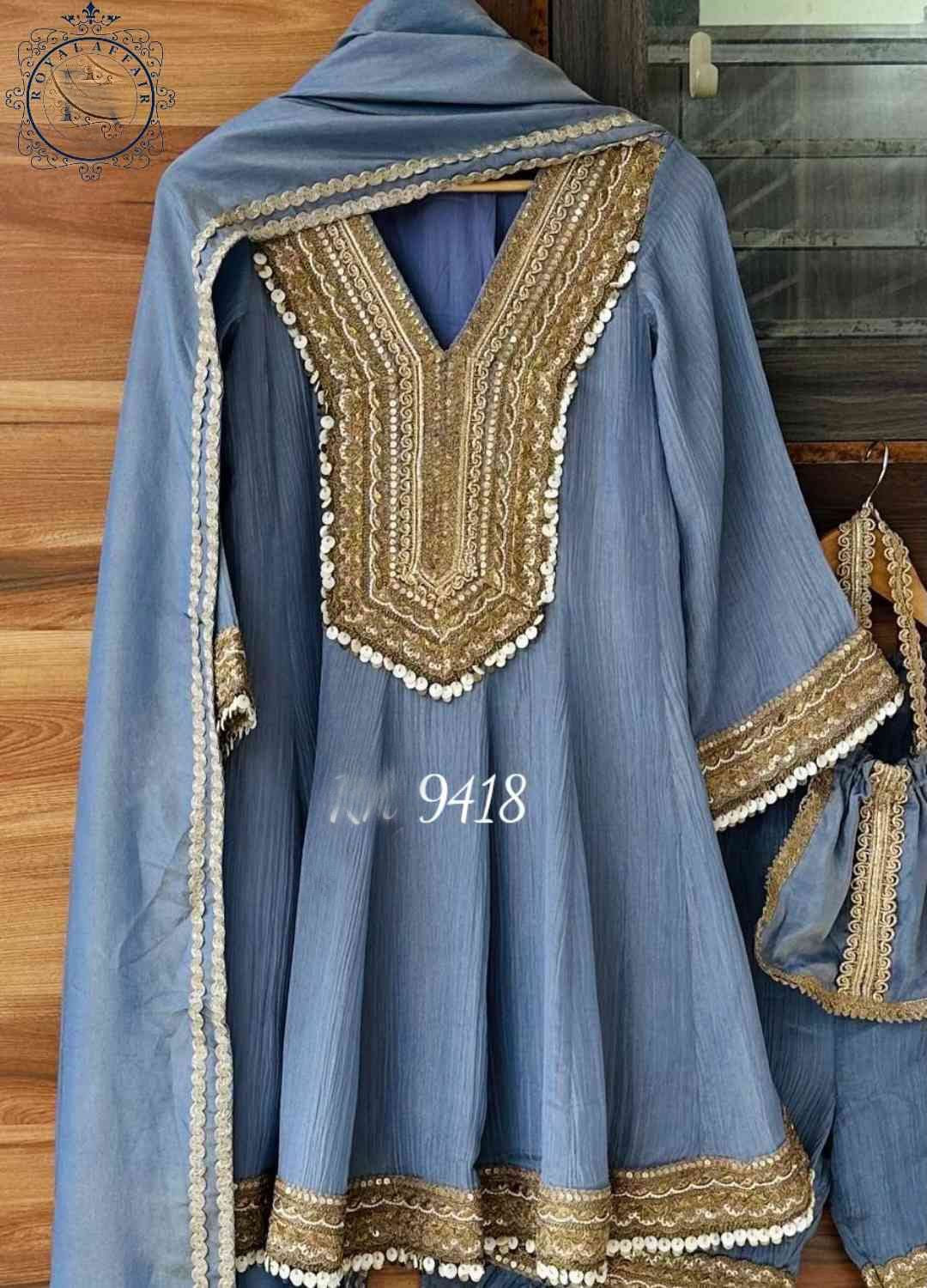 Tissue Anarkali set designer stitched dress wedding dress sangeet dress