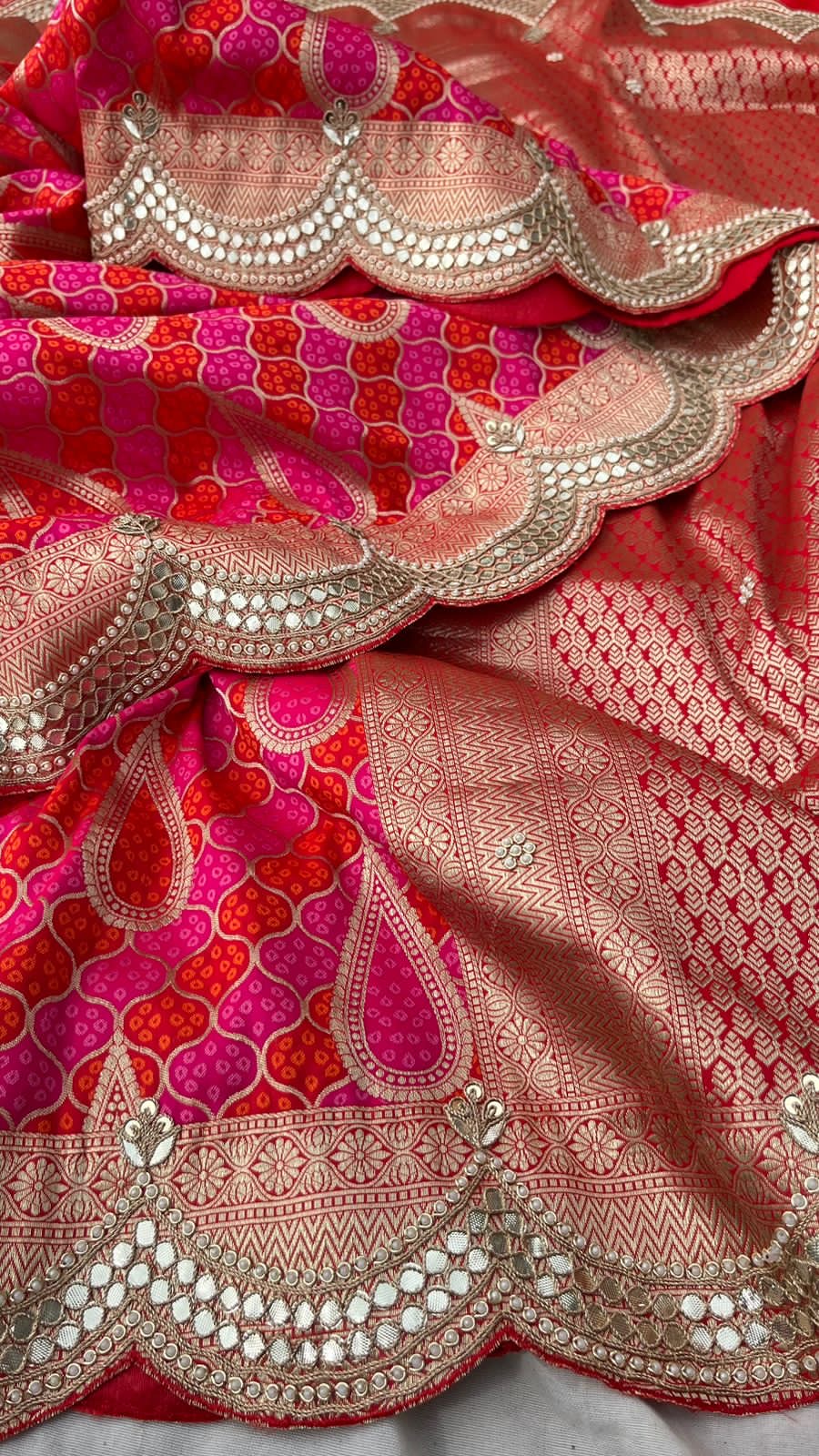 Renuka Banarsi Weaving Saree Munga silk saree