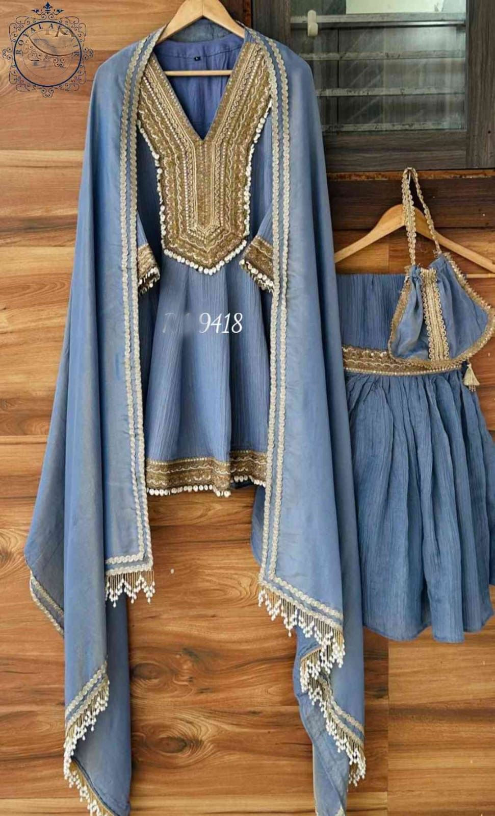 Tissue Anarkali set designer stitched dress wedding dress sangeet dress