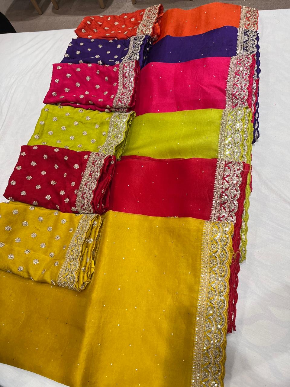 Nomani Organza Saree Indian wear Partywear Sarees