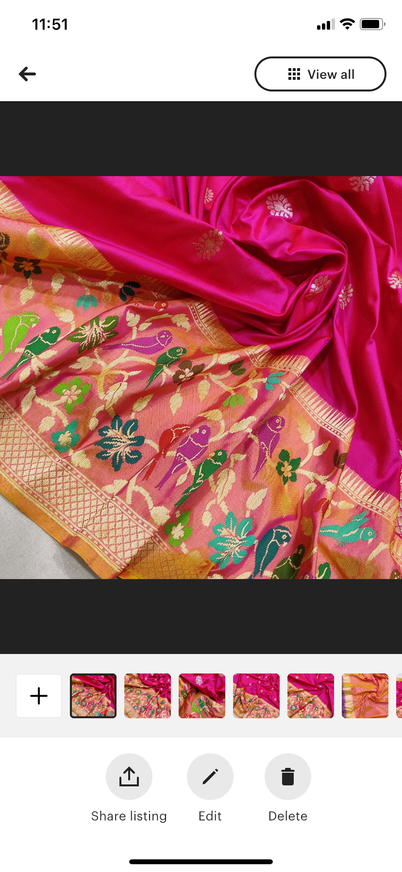 Exclusive Pink Katan Handwoven Zari Sarees Women Sari