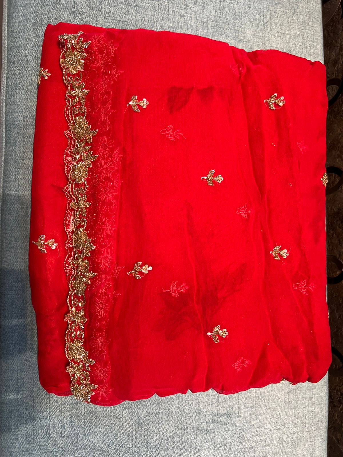 Red saree bridal saree Indian sarees