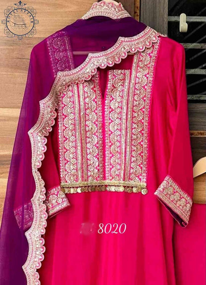 Rehmana silk suit Indian Salwar kameez Pakistani traditional dress