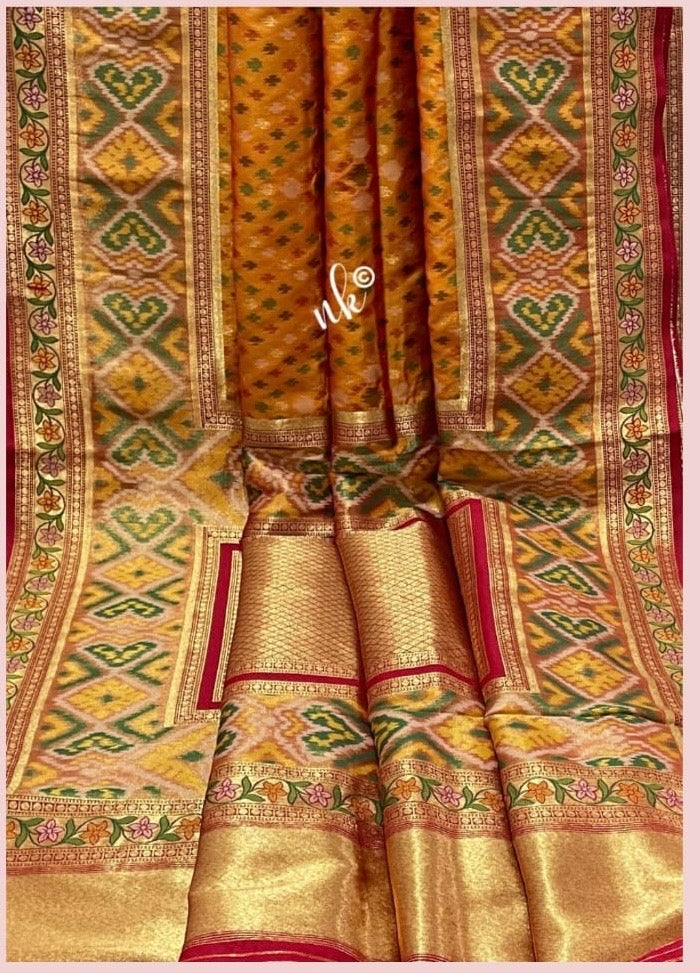 Rajkot styled Patola saree Indian saree Patola saree