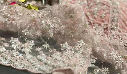 Designer saree net saree wedding sari blouse