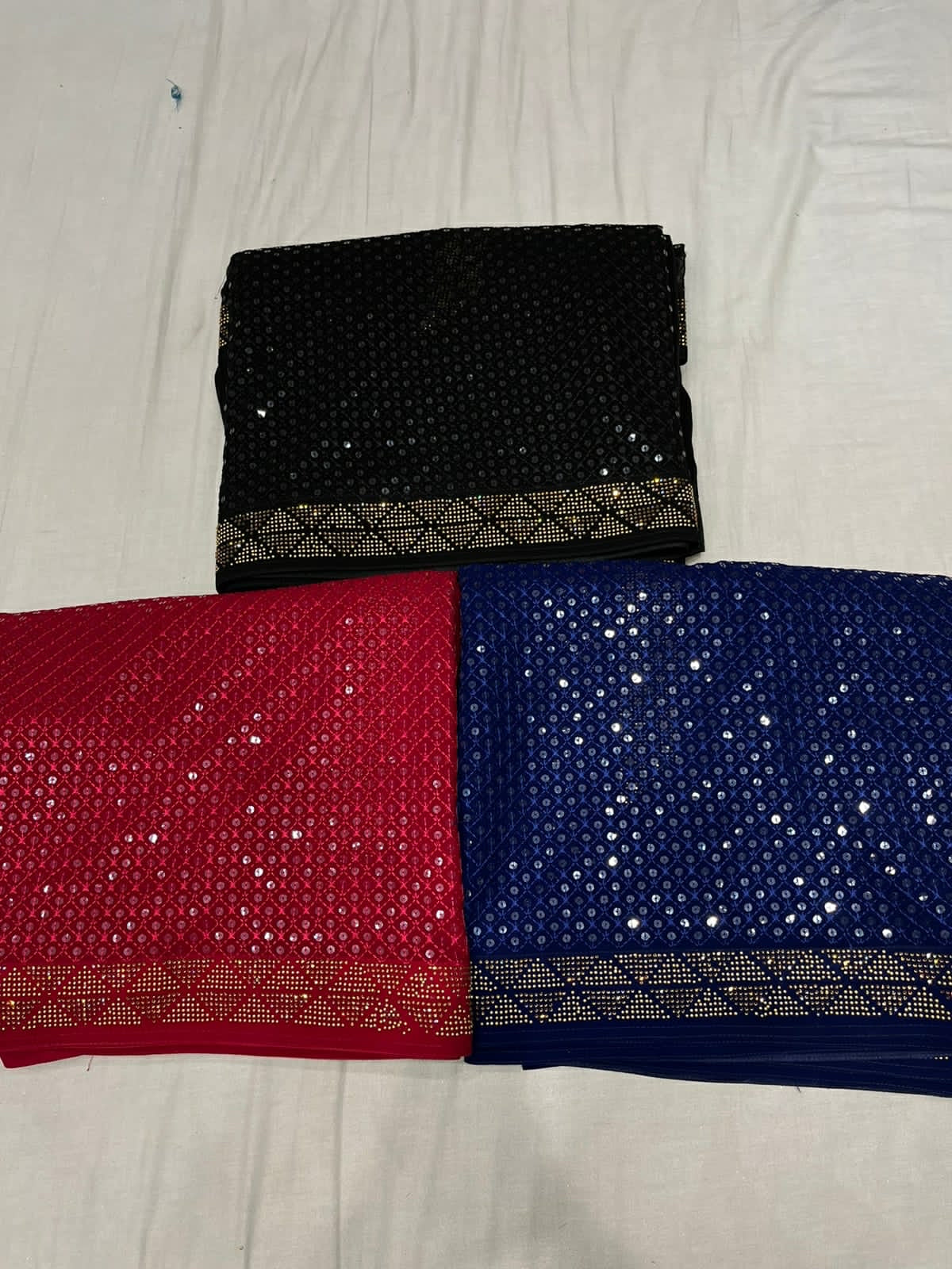 Nahima sequins partywear sarees