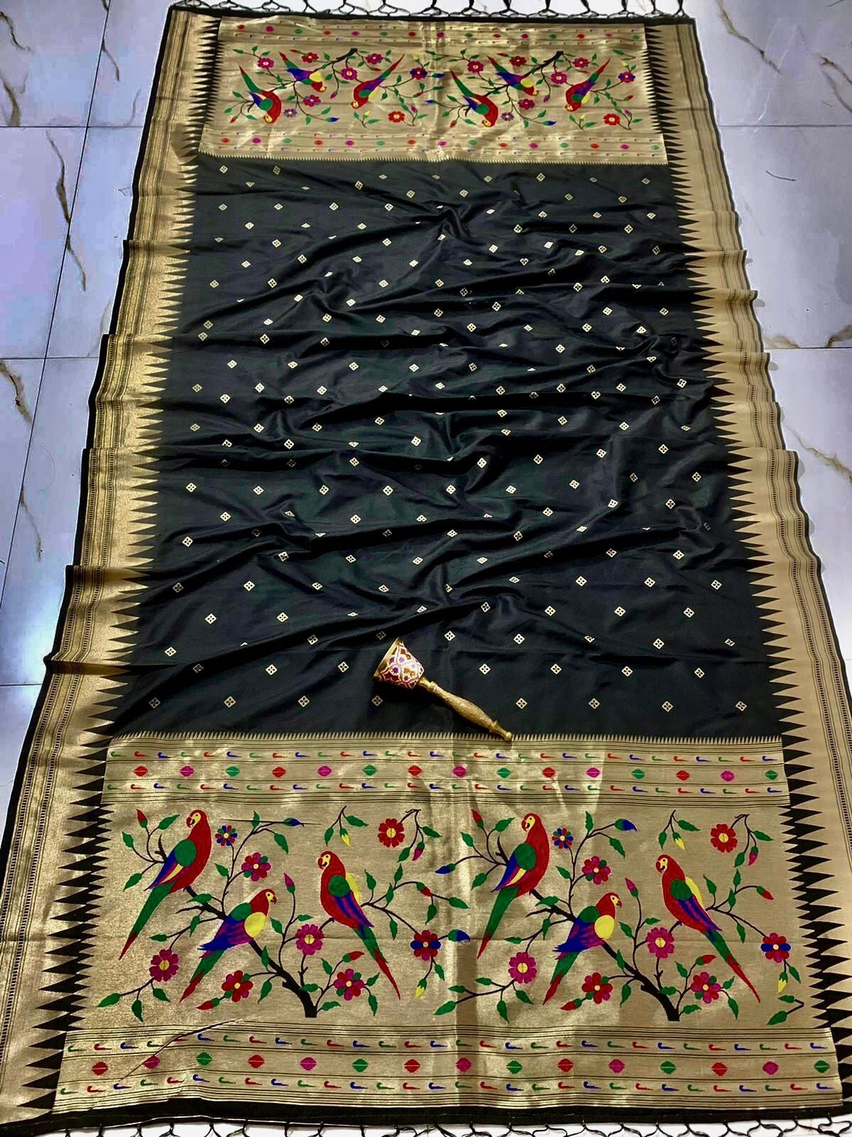 Pavika Paithani inspired dupatta