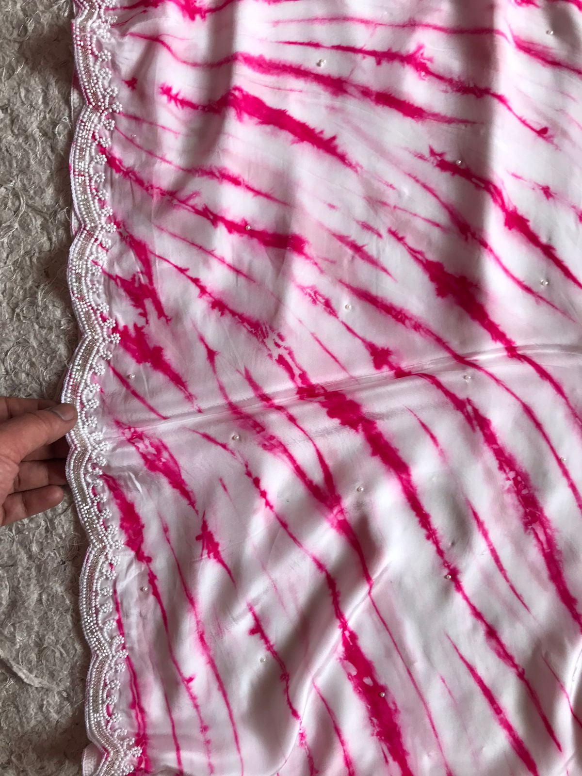 Shibori premium marble crepe silk sarees partywear sarees