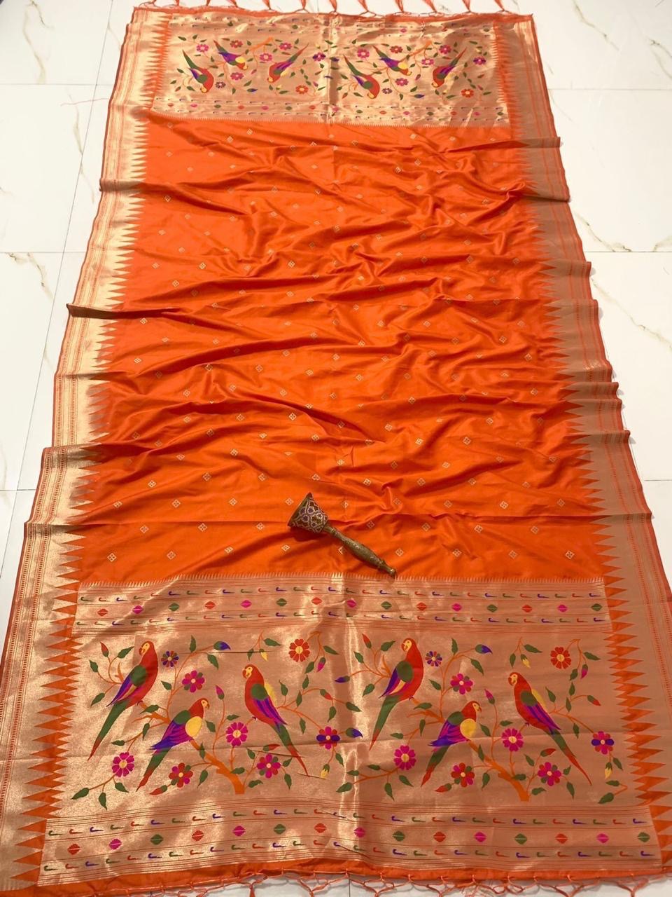 Pavika Paithani inspired dupatta