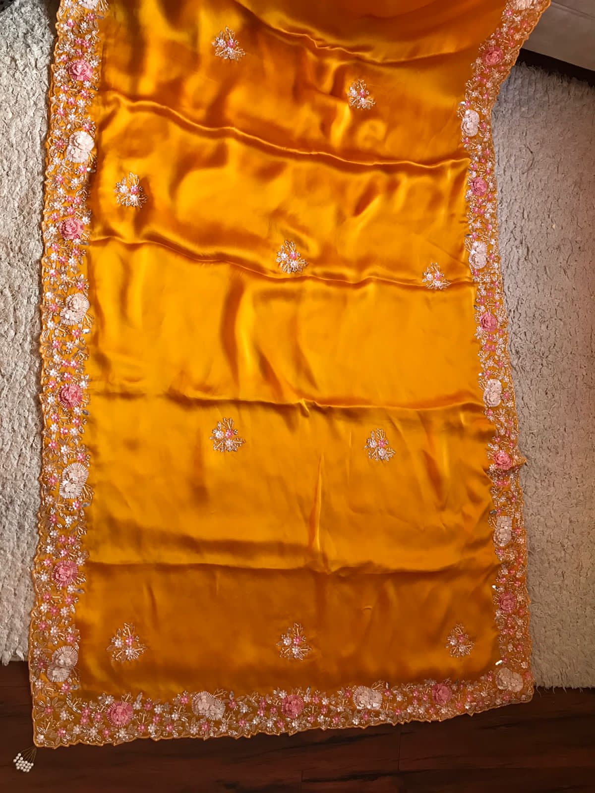 Mahishani premium plush Organza Silk Saree