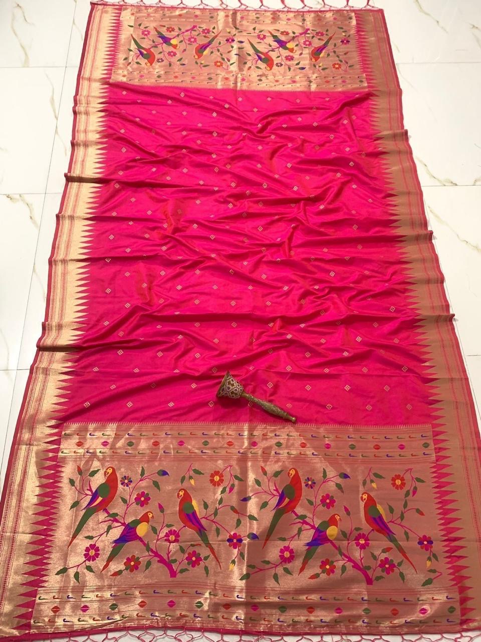 Pavika Paithani inspired dupatta