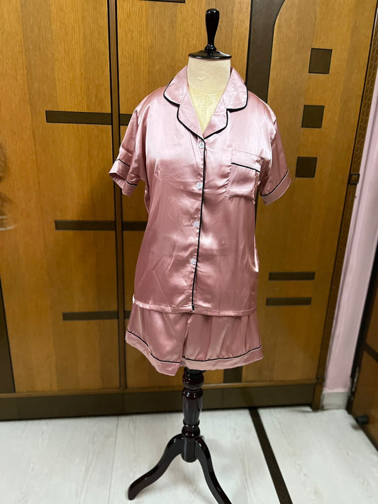 Satin Night Suit imported Fabric