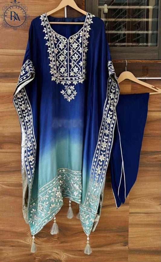 Abiza kaftan set silk kaftan set