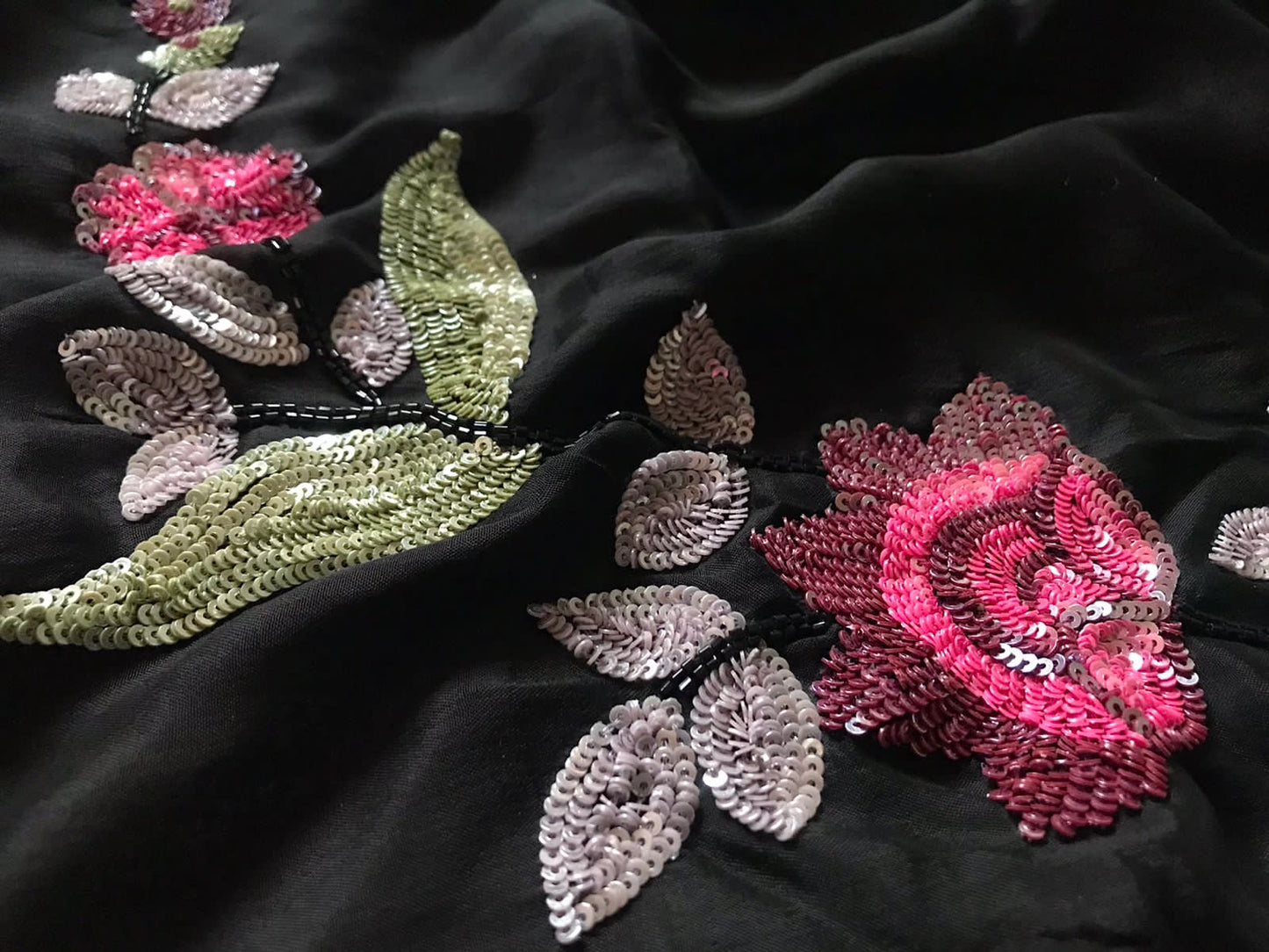 Premium gorgette saree Partywear sarees blouse Indian sari