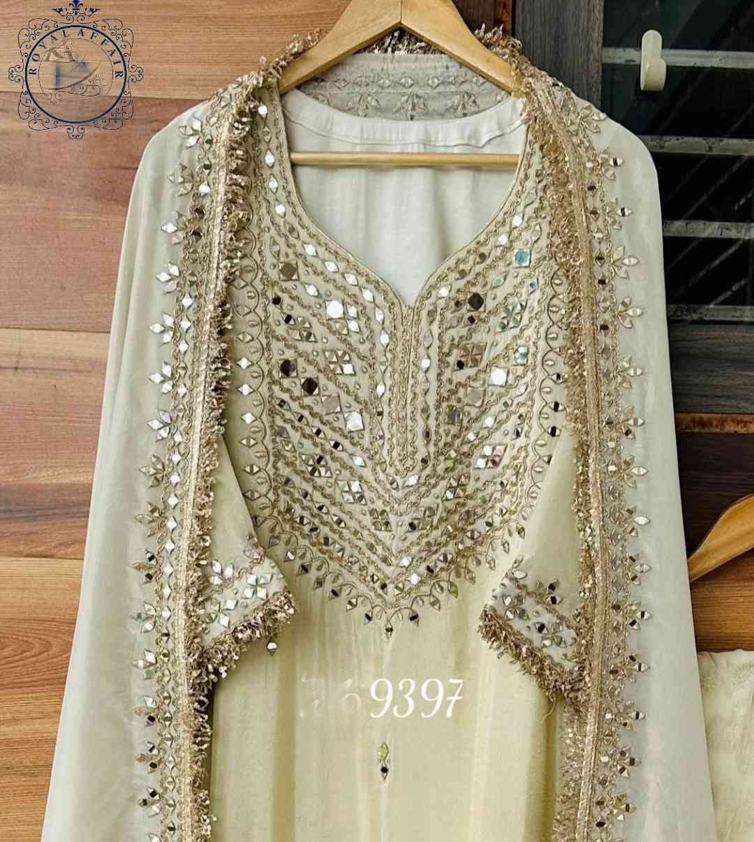 Shimmer tissue dress Partywear dress wedding dress