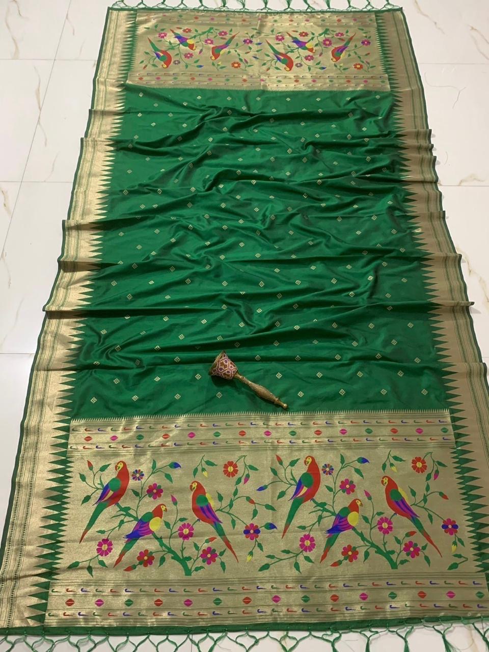 Pavika Paithani inspired dupatta