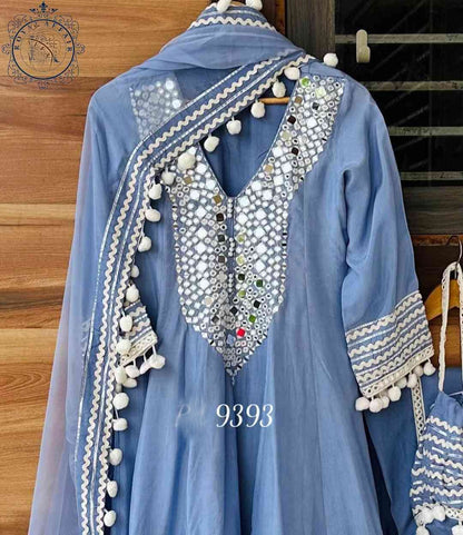 Anarkali dress cotton silk stitched dress women clothing
