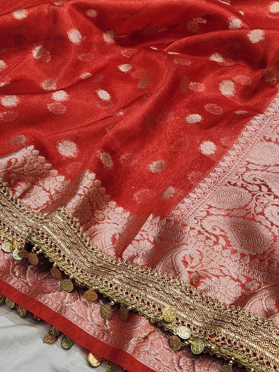 Tissue silk saree Indian wedding saree designer sarees