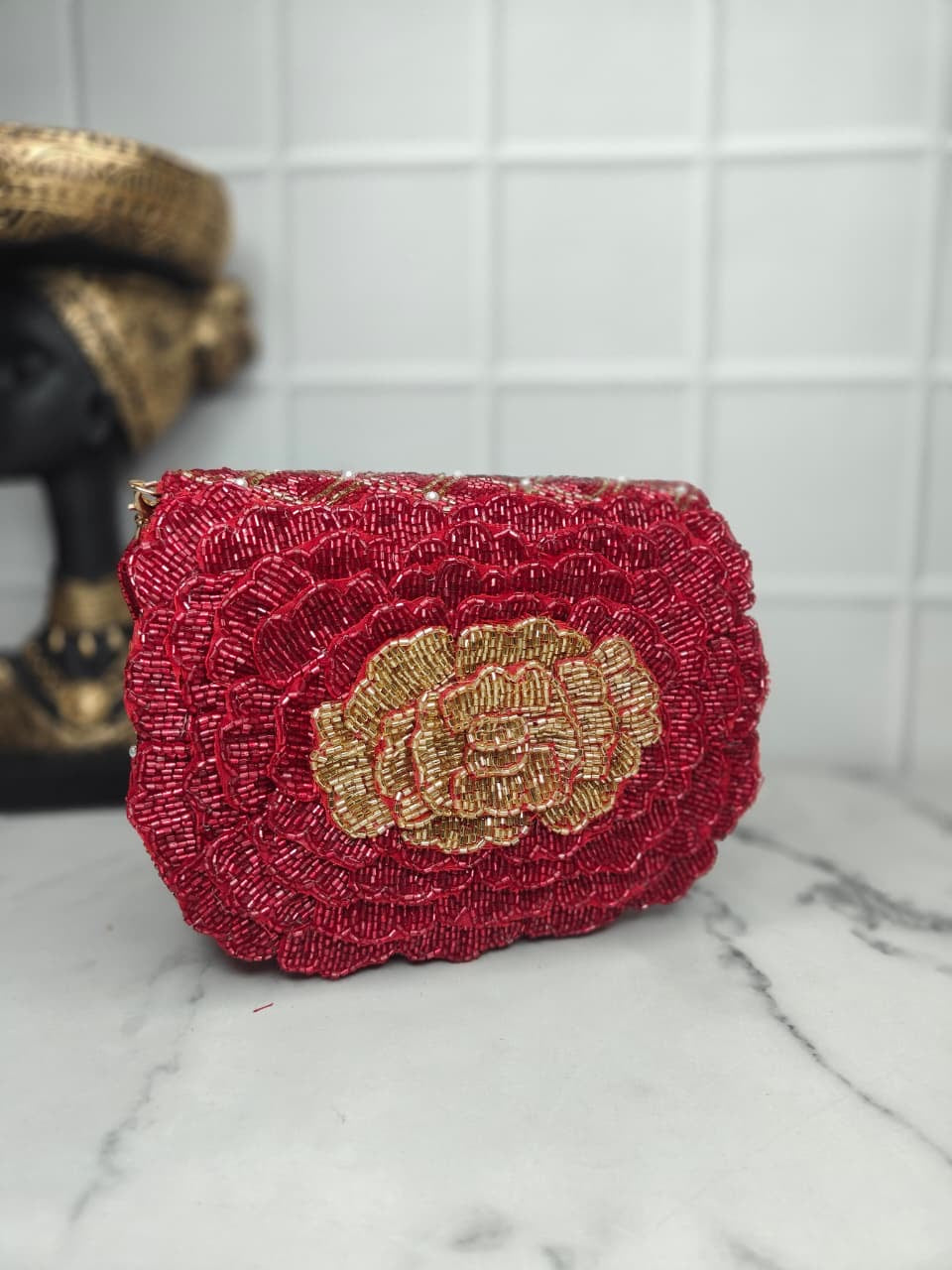 Iris clutch bag flower clutch bag Partywear clutches