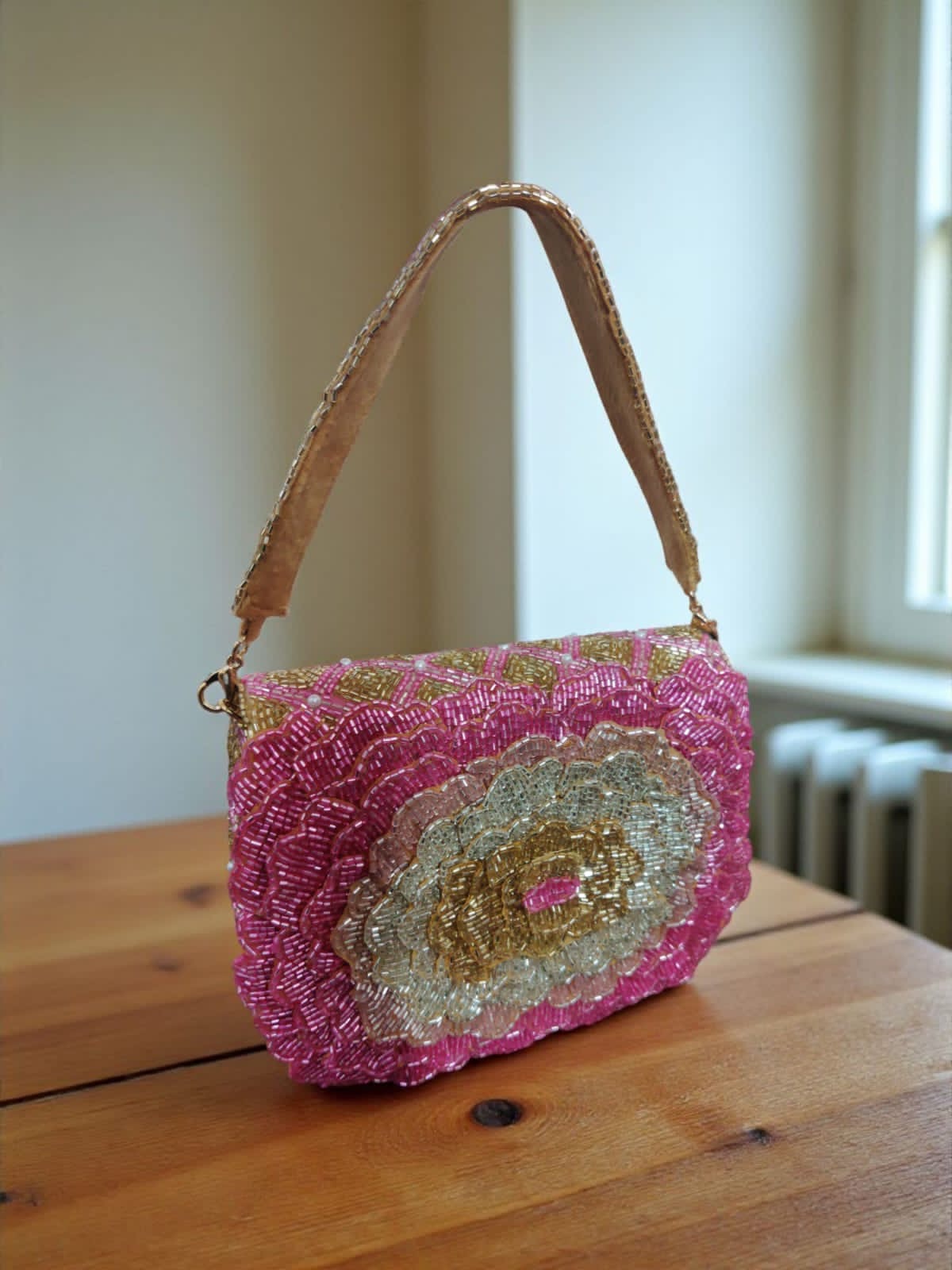 Iris clutch bag flower clutch bag Partywear clutches