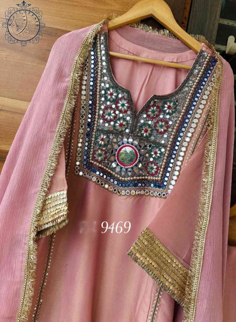 Hand Embroidered Salwar Suit Partywear dress Women Clothing