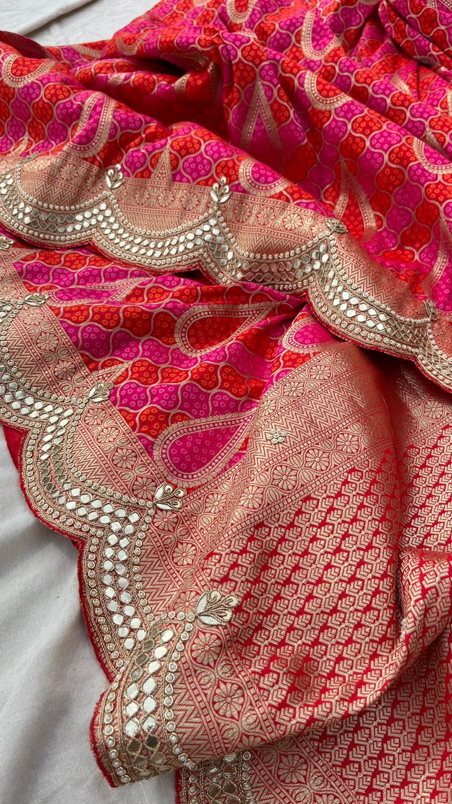 Renuka Banarsi Weaving Saree Munga silk saree