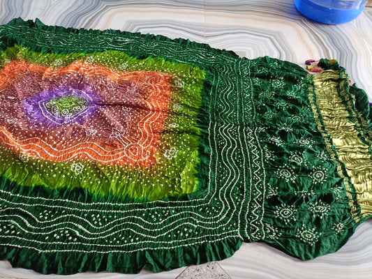 Handwoven dupatta gajji silk dupatta Indian dupatta