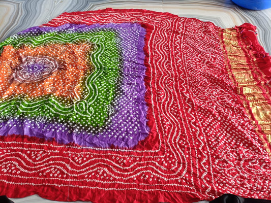 Handwoven dupatta gajji silk dupatta Indian dupatta